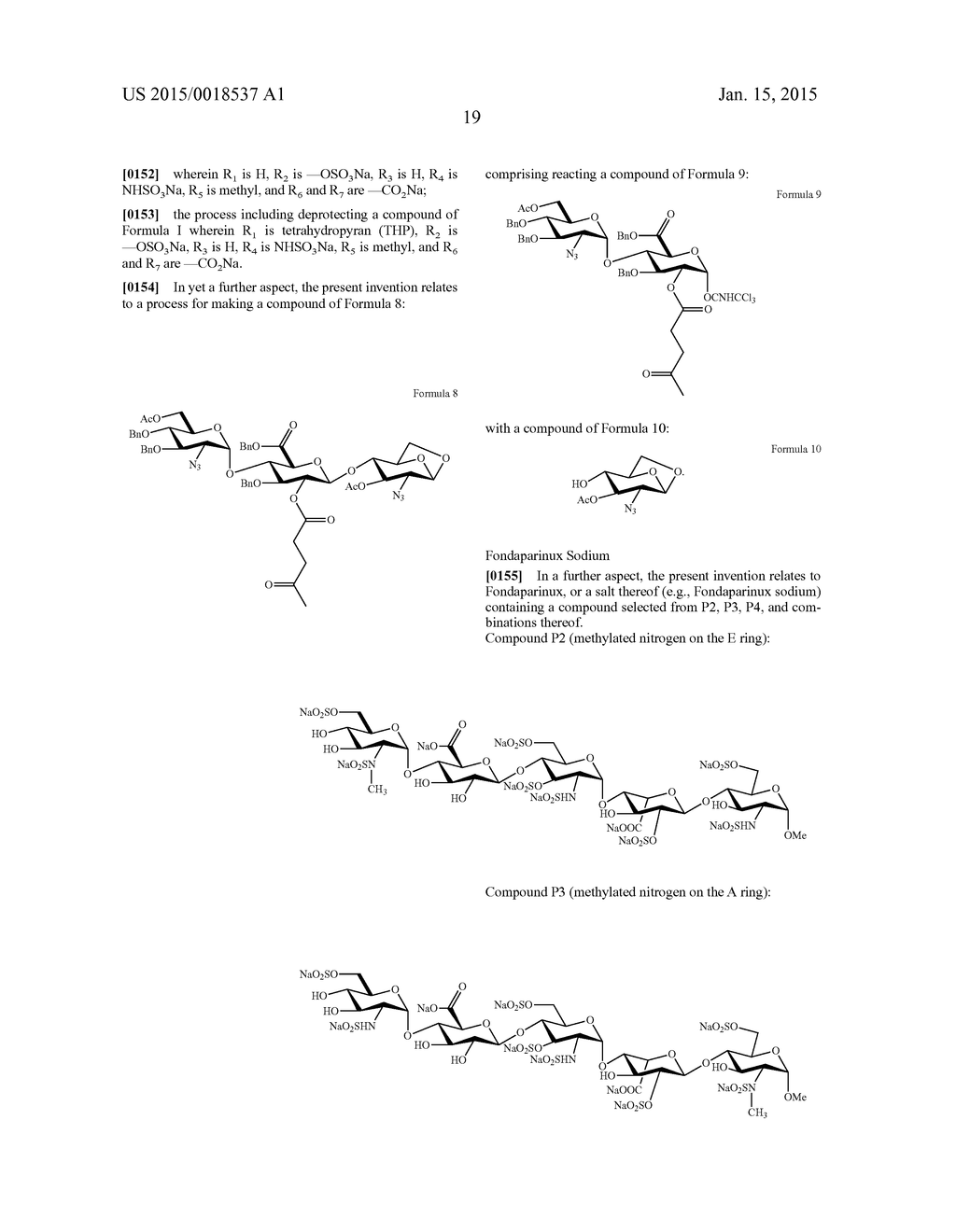 PROCESS FOR PERPARING FONDAPARINUX SODIUM AND INTERMEDIATES USEFUL IN THE     SYNTHESIS THEREOF - diagram, schematic, and image 31