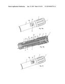 INJECTION DEVICE HAVING A DOSE INDICATING ELEMENT THAT CAN BE MOVED     RELATIVE TO A HOUSING diagram and image