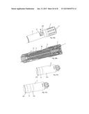 INJECTION DEVICE HAVING A DOSE INDICATING ELEMENT THAT CAN BE MOVED     RELATIVE TO A HOUSING diagram and image