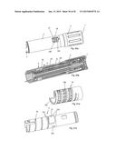 INJECTION DEVICE HAVING A DOSE INDICATING ELEMENT THAT CAN BE MOVED     RELATIVE TO A HOUSING diagram and image