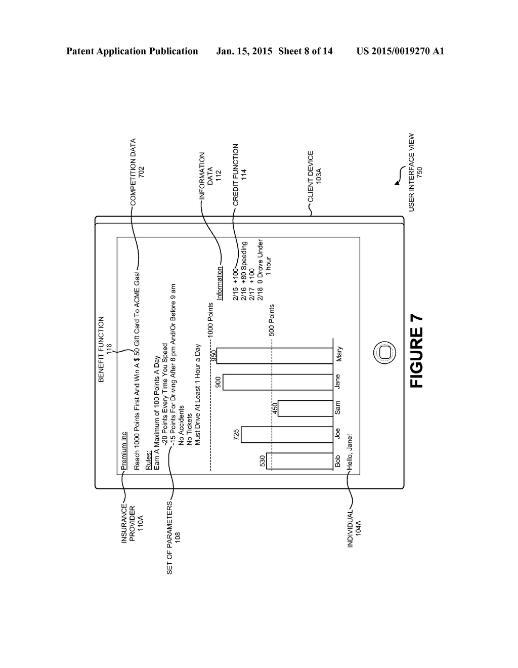 OPERATOR BENEFITS AND REWARDS THROUGH SENSORY TRACKING OF A VEHICLE - diagram, schematic, and image 09