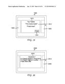 METHOD AND SYSTEM FOR PROVIDING A DISPLAY OF SOCIALMESSAGES ON A SECOND     SCREEN WHICH IS SYNCHED TO CONTENT ON A FIRST SCREEN diagram and image