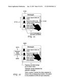 METHOD AND SYSTEM FOR PROVIDING A DISPLAY OF SOCIALMESSAGES ON A SECOND     SCREEN WHICH IS SYNCHED TO CONTENT ON A FIRST SCREEN diagram and image