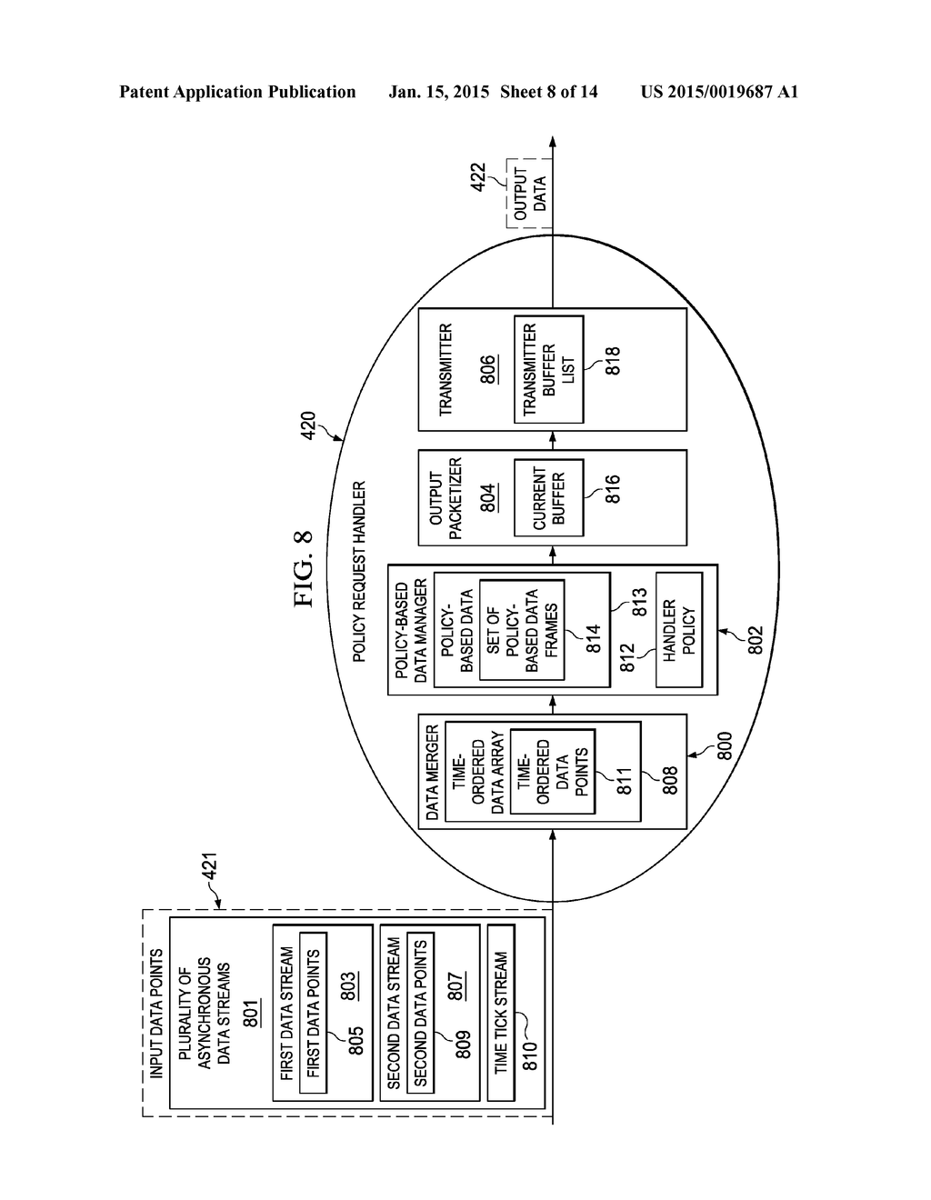 Server System for Providing Current Data and Past Data to Clients - diagram, schematic, and image 09