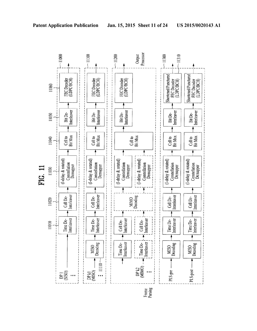 APPARATUS FOR TRANSMITTING BROADCAST SIGNALS, APPARATUS FOR RECEIVING     BROADCAST SIGNALS, METHOD FOR TRANSMITTING BROADCAST SIGNALS AND METHOD     FOR RECEIVING BROADCAST SIGNALS - diagram, schematic, and image 12