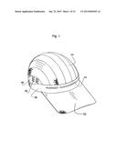 Headgear having insulated ventilation channels and perspiration and     moisture drainage channel diagram and image