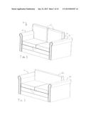 TRI-FOLD SOFA diagram and image