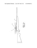 BALLISTIC EFFECT COMPENSATING RETICLE AND AIM COMPENSATION METHOD WITH     LEVELING REFERENCE AND SPIN-DRIFT COMPENSATED WIND DOTS diagram and image