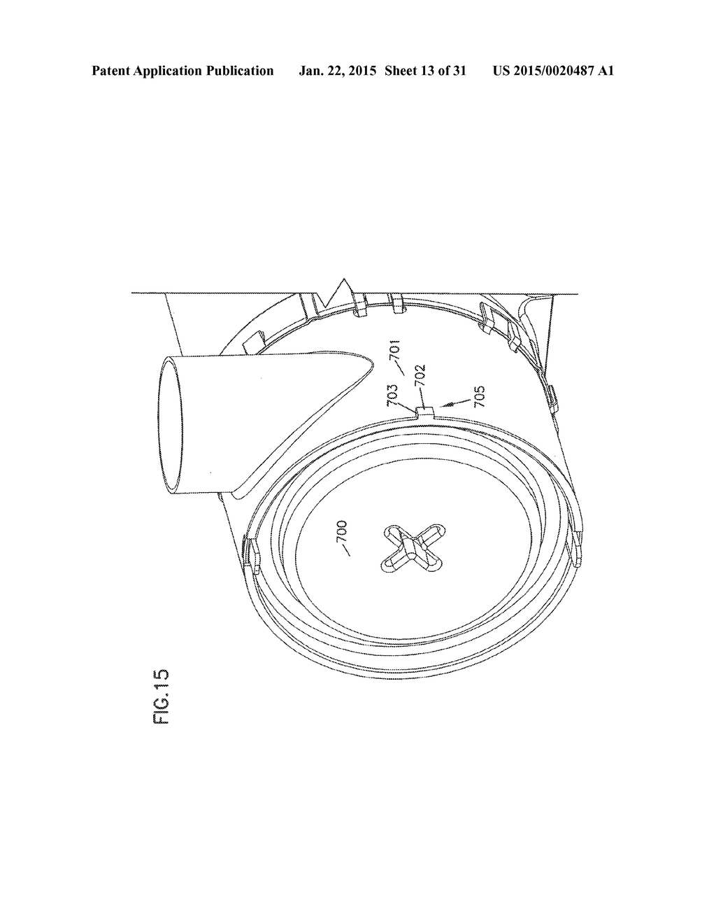 Air cleaner; replaceable filter cartridges; and, methods - diagram, schematic, and image 14