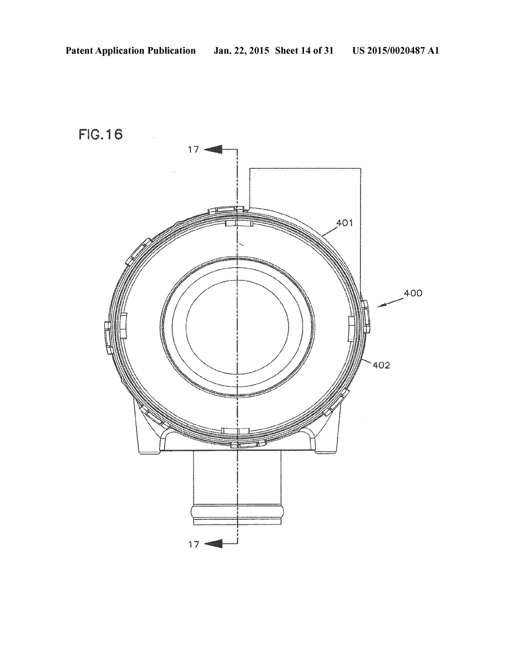 Air cleaner; replaceable filter cartridges; and, methods - diagram, schematic, and image 15