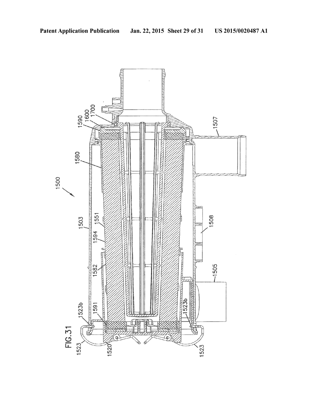 Air cleaner; replaceable filter cartridges; and, methods - diagram, schematic, and image 30