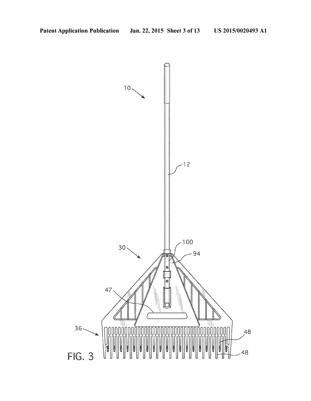 LEAF RAKE - diagram, schematic, and image 04