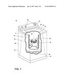 LAUNDRY TREATING APPLIANCE WITH EMBOSSED CONTAINER diagram and image