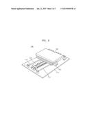 APPARATUS FOR INSPECTING LEAK OF BATTERY AND METHOD OF INSPECTING LEAK OF     BATTERY USING THE APPARATUS diagram and image