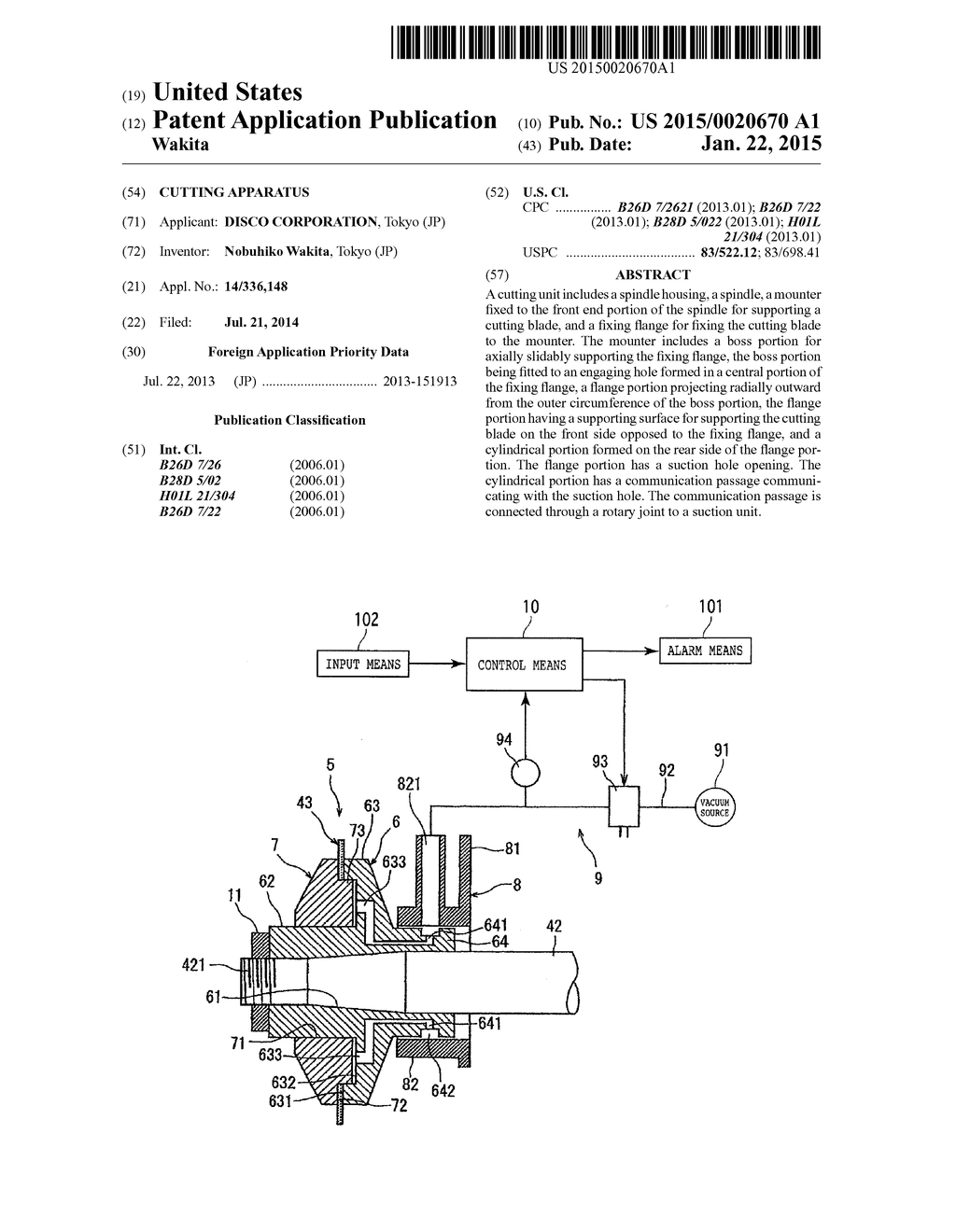 CUTTING APPARATUS - diagram, schematic, and image 01