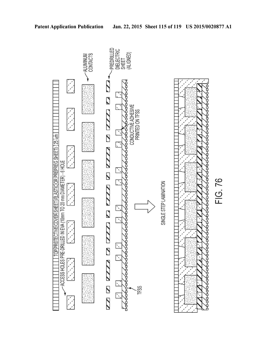 HIGH-EFFICIENCY SOLAR PHOTOVOLTAIC CELLS AND MODULES USING THIN     CRYSTALLINE SEMICONDUCTOR ABSORBERS - diagram, schematic, and image 116