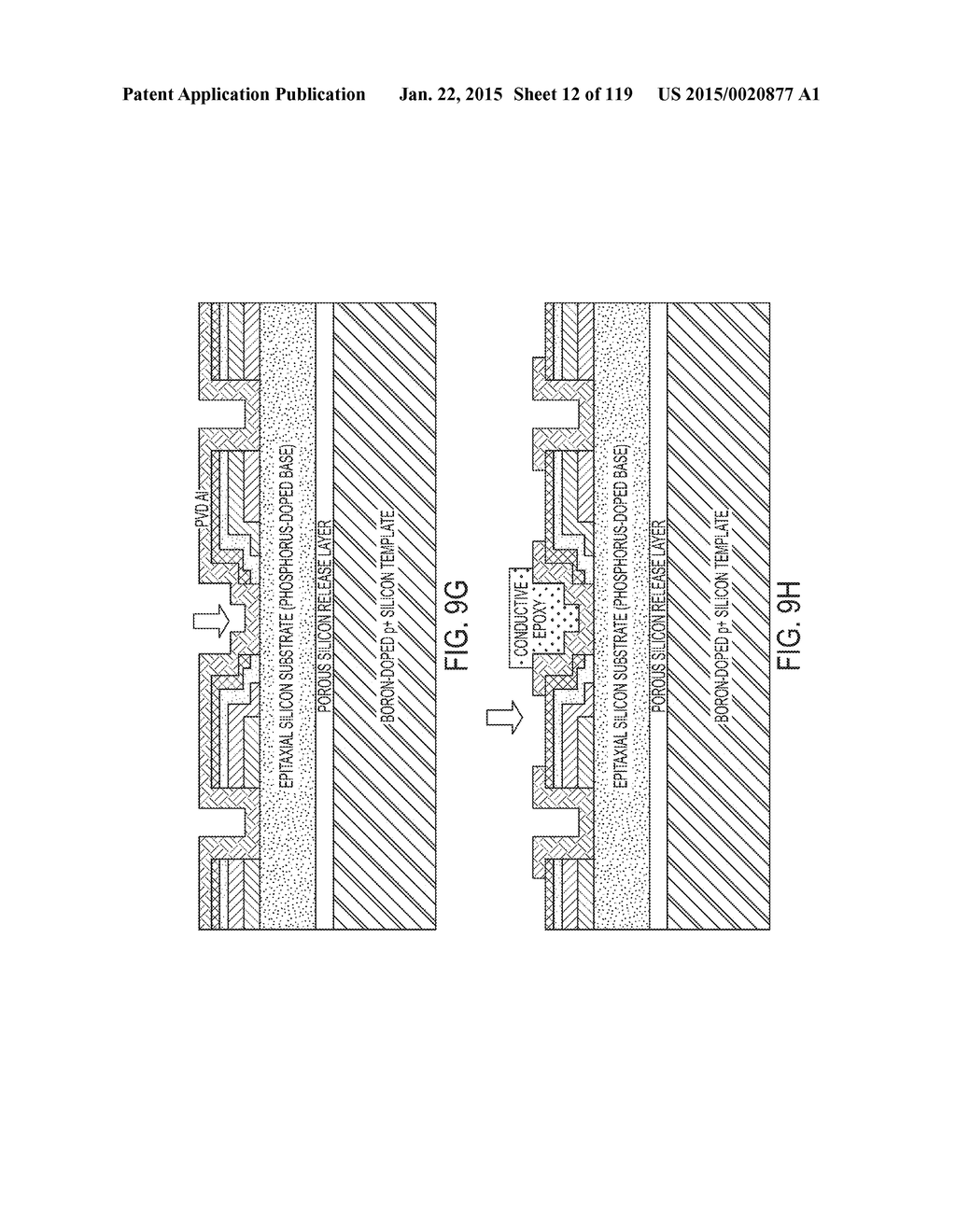 HIGH-EFFICIENCY SOLAR PHOTOVOLTAIC CELLS AND MODULES USING THIN     CRYSTALLINE SEMICONDUCTOR ABSORBERS - diagram, schematic, and image 13