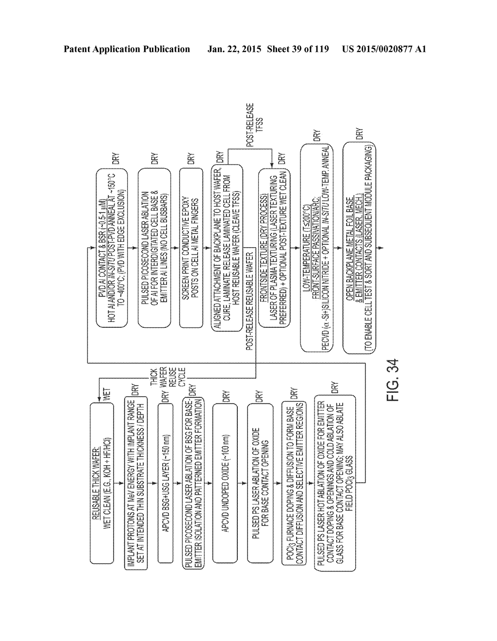 HIGH-EFFICIENCY SOLAR PHOTOVOLTAIC CELLS AND MODULES USING THIN     CRYSTALLINE SEMICONDUCTOR ABSORBERS - diagram, schematic, and image 40