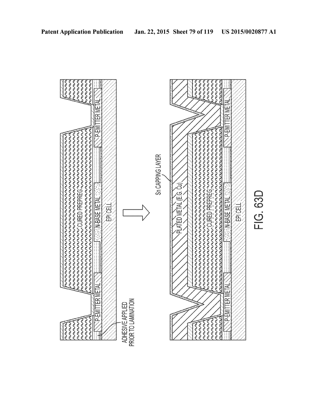 HIGH-EFFICIENCY SOLAR PHOTOVOLTAIC CELLS AND MODULES USING THIN     CRYSTALLINE SEMICONDUCTOR ABSORBERS - diagram, schematic, and image 80