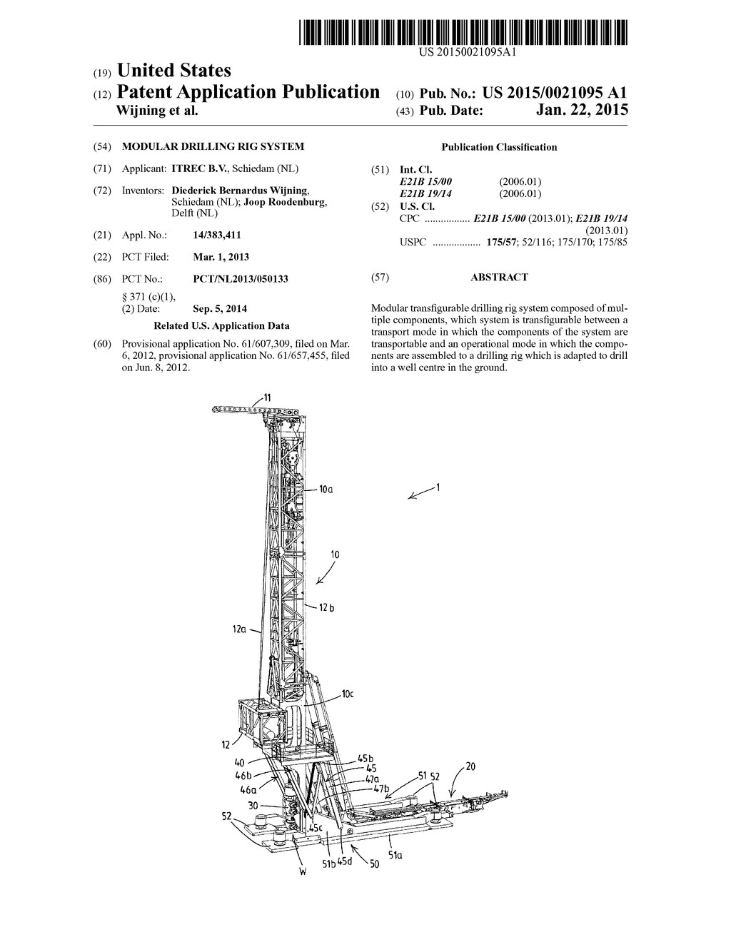 MODULAR DRILLING RIG SYSTEM - diagram, schematic, and image 01