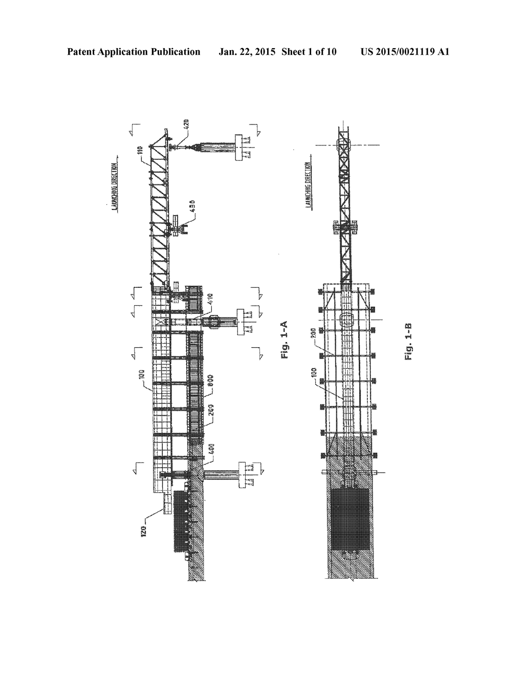 SELF-LAUNCHING MOVABLE SCAFFOLDING SYSTEM - diagram, schematic, and image 02