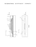 NANOFLUIDIC CHANNELS WITH GRADUAL DEPTH CHANGE FOR REDUCING ENTROPIC     BARRIER OF BIOPOLYMERS diagram and image