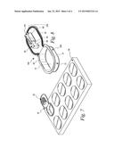 POD FOR SHIPPING PREPASTED ORTHODONTIC APPLIANCES diagram and image