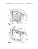 Container, In Particular A Wide-Mouthed Jar, For Containing A Liquid Or     Pasty Material And Combined With A System For Collecting And Dispensing     Without Taking In Air diagram and image