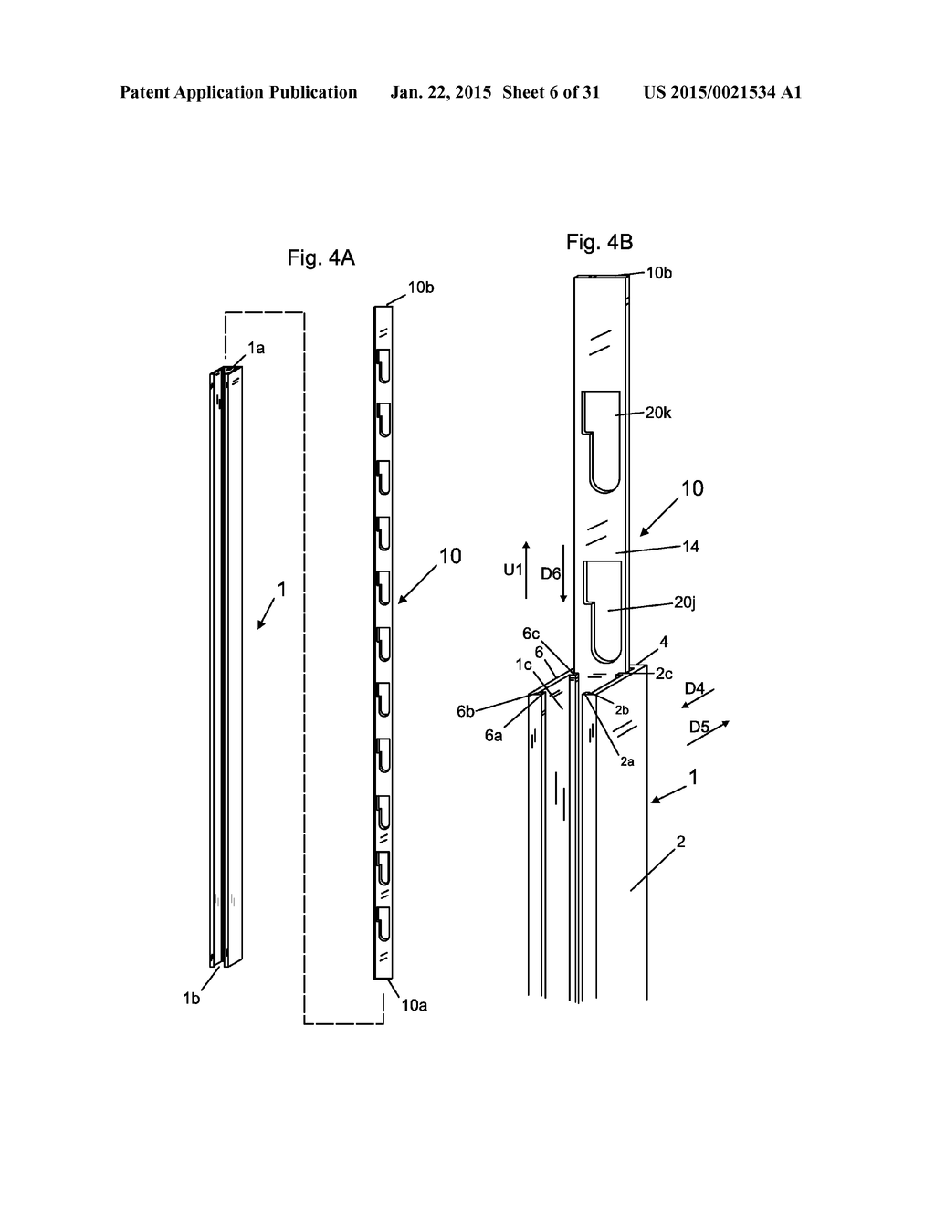 METHOD AND APPARATUS FOR CONSTRUCTION WHEN VERTICAL AND HORIZONTAL MEMBERS     ARE USED - diagram, schematic, and image 07