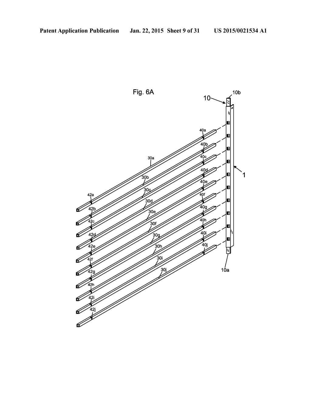 METHOD AND APPARATUS FOR CONSTRUCTION WHEN VERTICAL AND HORIZONTAL MEMBERS     ARE USED - diagram, schematic, and image 10