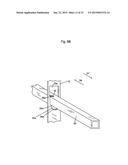 METHOD AND APPARATUS FOR CONSTRUCTION WHEN VERTICAL AND HORIZONTAL MEMBERS     ARE USED diagram and image