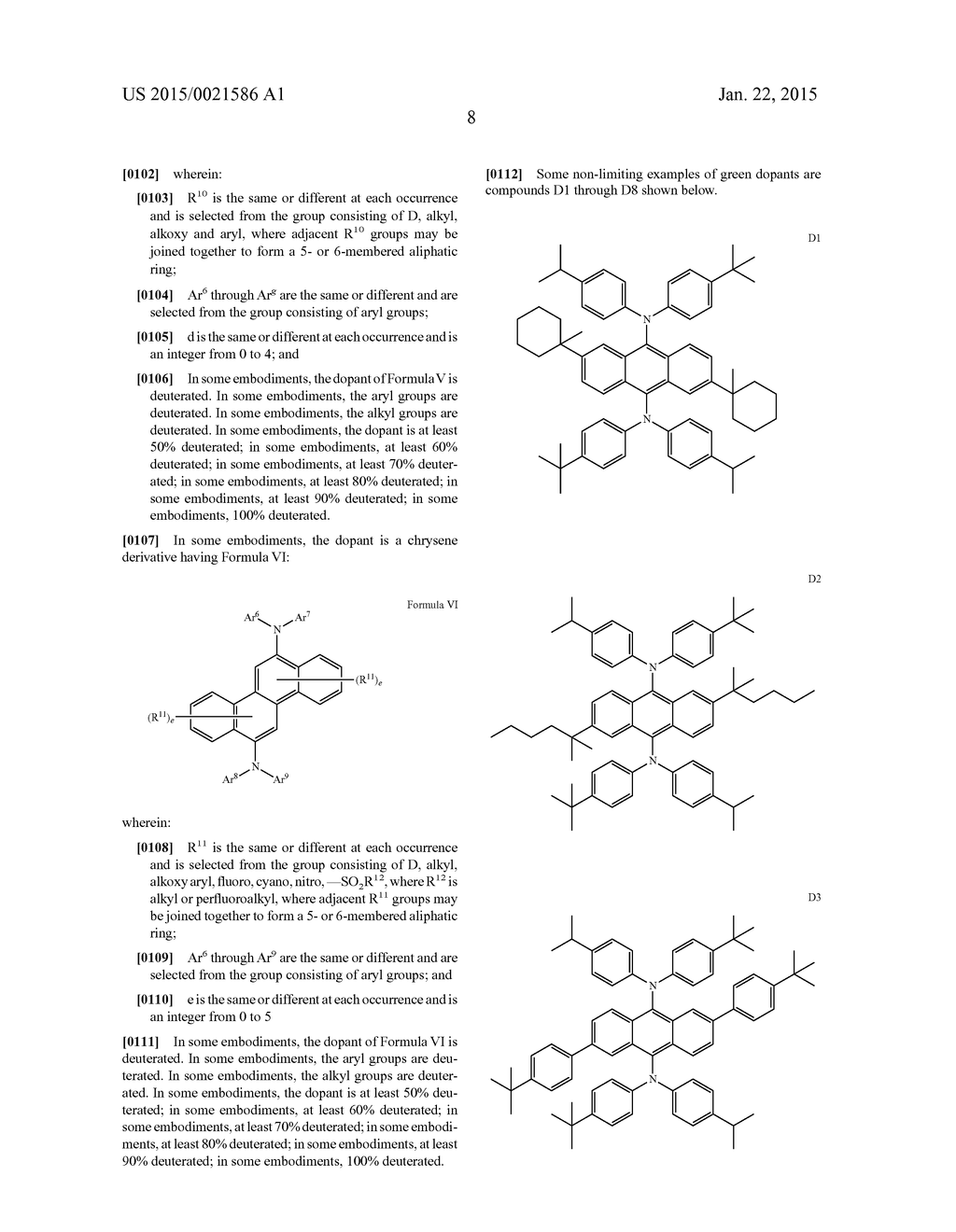 DEUTERATED COMPOUNDS FOR ELECTRONIC APPLICATIONS - diagram, schematic, and image 13