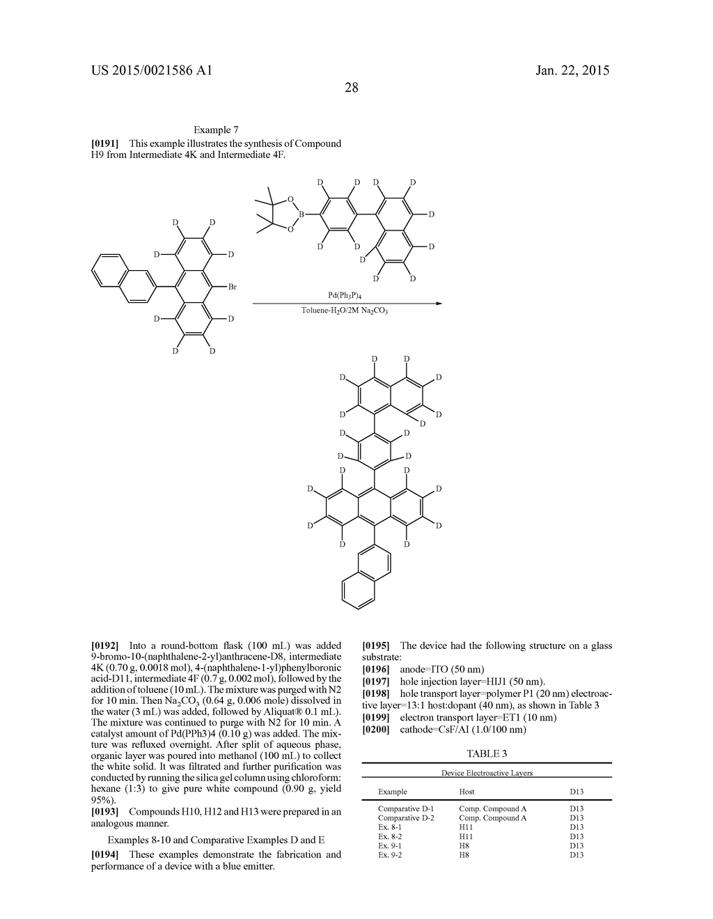 DEUTERATED COMPOUNDS FOR ELECTRONIC APPLICATIONS - diagram, schematic, and image 33