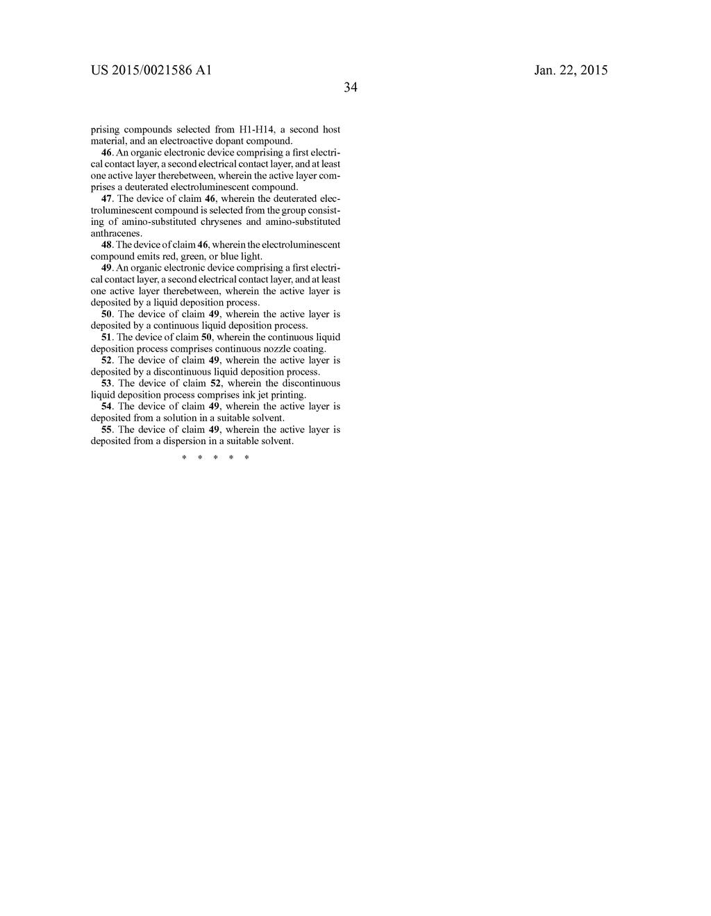 DEUTERATED COMPOUNDS FOR ELECTRONIC APPLICATIONS - diagram, schematic, and image 39