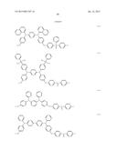 COMPOSITION FOR ORGANIC ELECTROLUMINESCENT ELEMENTS ANDORGANIC     ELECTROLUMINESCENT ELEMENT diagram and image