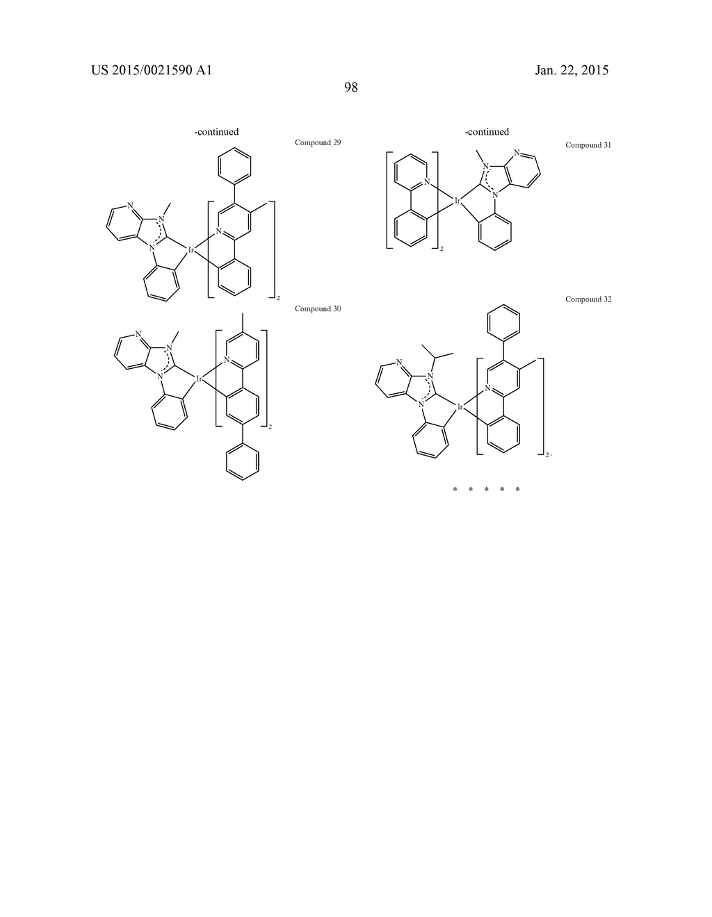 ORGANIC ELECTROLUMINESCENT MATERIALS AND DEVICES - diagram, schematic, and image 102