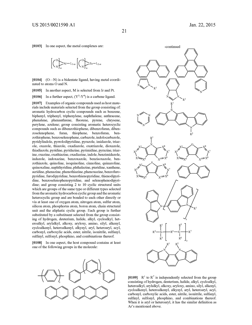 ORGANIC ELECTROLUMINESCENT MATERIALS AND DEVICES - diagram, schematic, and image 25