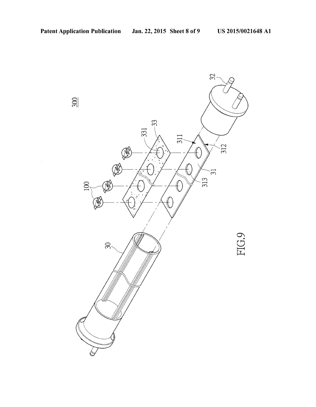 COMPOSITE LED PACKAGE AND ITS APPLICATION TO LIGHT TUBES - diagram, schematic, and image 09