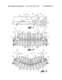 METHOD FOR MAKING A WHEEL FOR HOT GLASS SHEET CONVEYANCE diagram and image