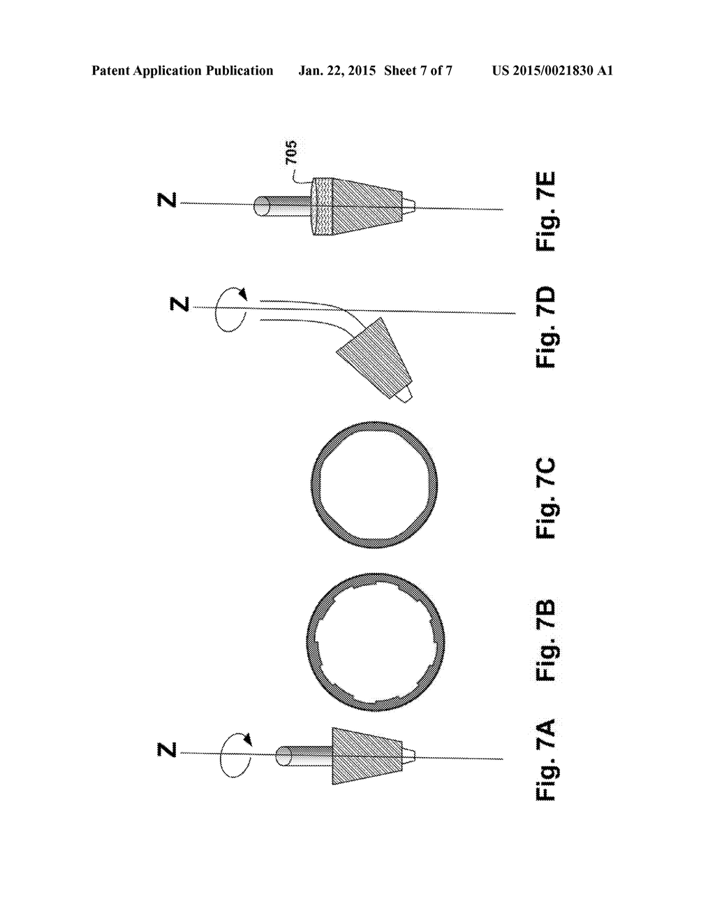 Method and Apparatus for Printing 3D Objects Using Additive Manufacturing     and Material Extruder with Translational and Rotational Axes - diagram, schematic, and image 08