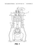 ENGINE HAVING PISTON WITH L-SHAPED TIMING RING diagram and image