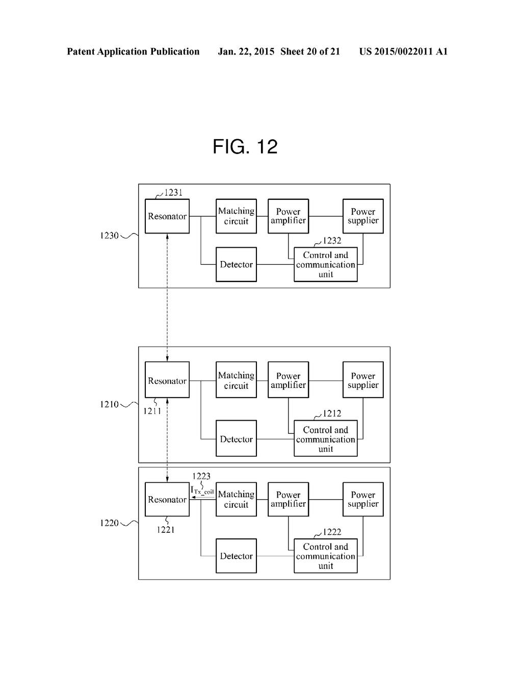 METHOD AND APPARATUS FOR NETWORK COMMUNICATION IN WIRELESS POWER     TRANSMISSION SYSTEM - diagram, schematic, and image 21