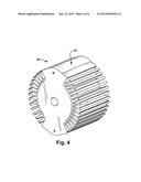 ROTOR WITH NON-CYLINDRICAL SURFACE FOR DYNAMOELECTRIC MACHINE diagram and image