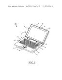 ELECTRONIC DEVICE HAVING HINGE STRUCTURE AND OPERATING METHOD THEREOF diagram and image