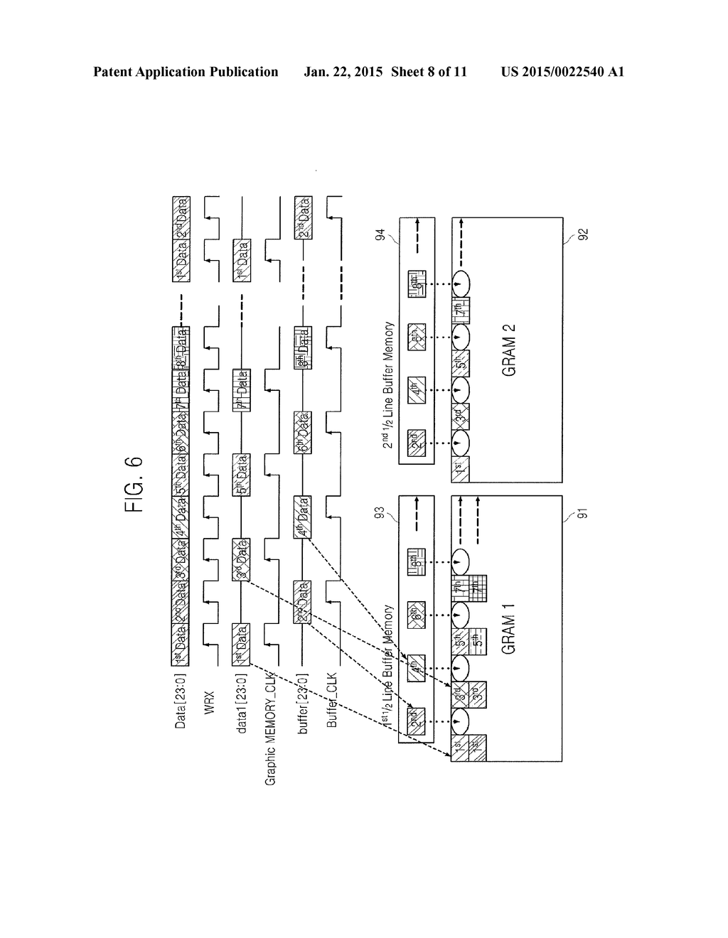 METHOD AND APPARATUS FOR CONTROLLING WRITING OF DATA TO GRAPHIC MEMORY - diagram, schematic, and image 09