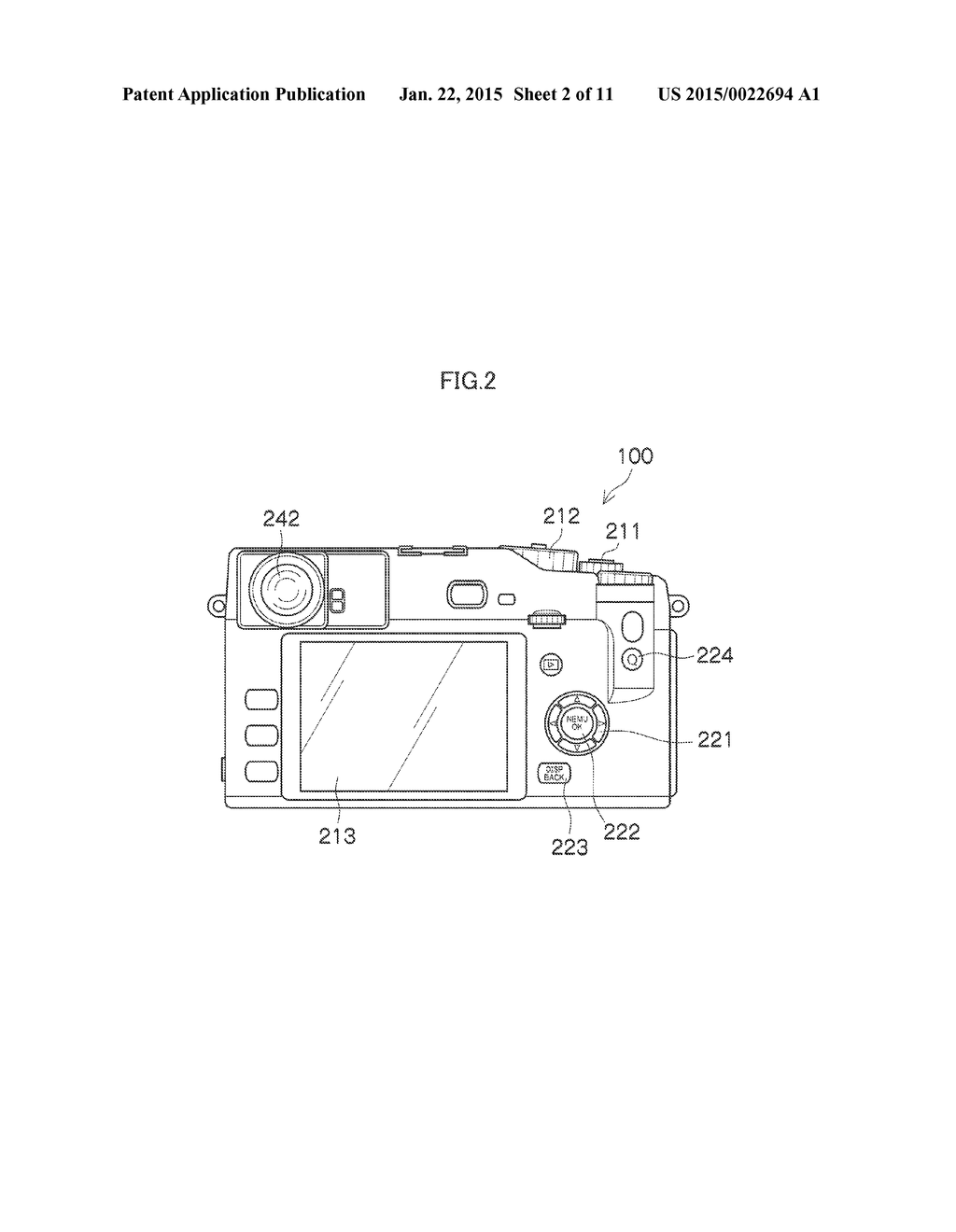 INTERCHANGEABLE-LENS CAMERA, AND VIEWFINDER DISPLAY METHOD - diagram, schematic, and image 03