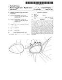 Mirror assembly with adjustable fastening diagram and image