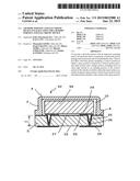 LID BODY PORTION AND ELECTRONIC DEVICE PACKAGE USING THE LID BODY PORTION     AND ELECTRONIC DEVICE diagram and image