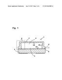 LID BODY PORTION AND ELECTRONIC DEVICE PACKAGE USING THE LID BODY PORTION     AND ELECTRONIC DEVICE diagram and image