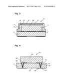 LID BODY PORTION AND ELECTRONIC DEVICE PACKAGE USING THE LID BODY PORTION     AND ELECTRONIC DEVICE diagram and image